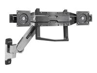 Ergotron Dual Monitor & Handle Kit - Mounting kit (handle, 2 mounting brackets, b…