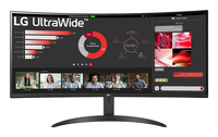 LG 34WR50QK-B computer monitor 86.4 cm (34 inch) 3440 x 1440 pixels Wide Quad HD Black
