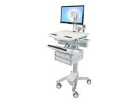 Ergotron StyleView - Cart - open architecture - for LCD display / PC equipment - …