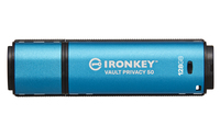 Kingston Technology IronKey 128GB Vault Privacy 50 AES-256 Encrypted, FIPS 197