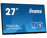 iiyama ProLite 27” Optical Bonded PCAP 10pt IPS Touchscreen monitor with edge-to-…