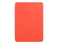 Apple Smart - Flip cover for tablet - polyurethane - electric orange - for 10.9-i…