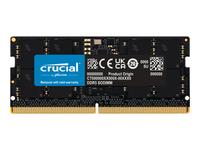 Crucial - DDR5 - module - 16 GB - SO-DIMM 262-pin - 4800 MHz / PC5-38400 - CL40 -…