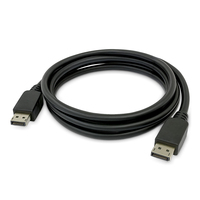 StarTech.com 6ft (1.8m) DisplayPort Cable, Universal DP Monitor Cord, M/M, TAA Co…
