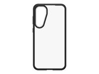 OtterBox React Series - Back cover for mobile phone - black crystal (clear/black)…
