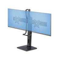StarTech.com Crossbar Dual Monitor Desk Stand For Double 27-inch Screens, VESA Mo…