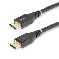 StarTech.com 10m (33ft) Active DisplayPort 1.4 Cable, DP8K DisplayPort Cable w/HB…