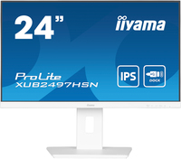 iiyama ProLite 24 inch IPS technology panel with USB-C dock and RJ45 (LAN)