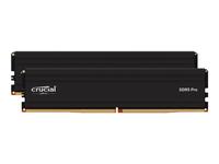 Crucial - DDR5 - kit - 64 GB: 2 x 32 GB - DIMM 288-pin - 5600 MHz / PC5-44800 - C…