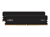 Crucial - DDR5 - kit - 48 GB: 2 x 24 GB - DIMM 288-pin - 5600 MHz / PC5-44800 - C…