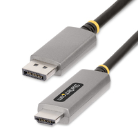 StarTech.com 6ft (2m) DisplayPort to HDMI Adapter Cable, 8K 60Hz, 4K 144Hz, HDR10…