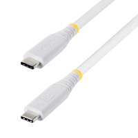 StarTech.com 1m (3ft) USB4 Cable, 40Gbps, USB-IF Certified USB-C Cable, 240W PD, …