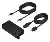 Poly PoE++ 65W 2.5G Adapter with 3.66m CAT6A Cable and Power Cord power adapter/i…