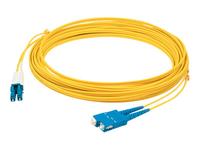 AddOn - Patch cable - TAA Compliant - LC/UPC single-mode (M) to SC/UPC single-mod…