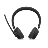 Lenovo 6550 Headset Wireless Head-band Office/Call center USB Type-C Bluetooth Bl…