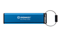 Kingston Technology IronKey 256GB Keypad 200, FIPS 140-3 Lvl 3 (Pending) AES-256 …