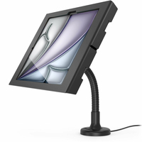 Compulocks iPad Air M2 13 inch (2024), Apex Enclosure Flex Arm Mount - Black