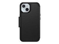 OtterBox Strada MagSafe Apple iPhone 15 Shadow - black - ProPack