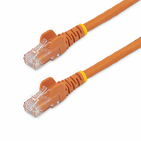 StarTech.com 3m CAT6 Ethernet Cable - Orange CAT 6 Gigabit Ethernet Wire -650MHz …