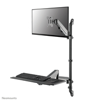Neomounts WL90-325BL1 Sit-stand workstation wall 17-32 inch - gas spring
