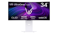 LG 34GX90SA-W computer monitor 86.4 cm (34 inch) 3440 x 1440 pixels Wide Quad HD OLED…