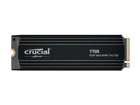 Crucial T705 - SSD - encrypted - 4 TB - internal - M.2 2280 - PCI Express 5.0 (NV…