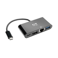 Eaton Tripp Lite Series USB C to HDMI Multiport Video Adapter Converter w/ USB-A …