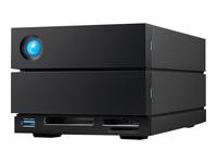 LaCie 2big Dock STLG16000400 - Hard drive array - 16 TB - 2 bays (SATA-600) - HDD…