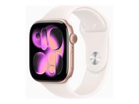 Apple Watch Series 11 (GPS + Cellular) - rose gold aluminium - smart watch with s…