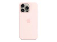 Apple - Back cover for mobile phone - MagSafe compatibility - silicone - Light Pi…