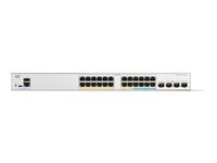 Cisco Catalyst 1300-24MGP-4X - Switch - L3 - Managed - 24 x 10/100/1000 (PoE+) + …