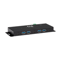Eaton Tripp Lite series 7-Port Industrial-Grade USB 3.1 Gen 2 Hub - 10 Gbps, 4 US…