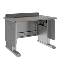 Middle Atlantic Products Forum™ Lectern, 42 inch Wide, Electrically Height Adjustable…