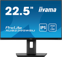 iiyama ProLite 22.5” 1920 x 1200 monitor featuring IPS panel technology and a hei…