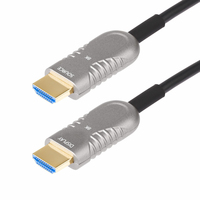 StarTech.com 30ft (9.1m) HDMI 2.1 Hybrid Active Optical Cable (AOC), CMP, Plenum …