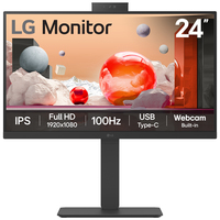 LG 24BA850-B.AEK computer monitor 60.5 cm (23.8 inch) 1920 x 1080 pixels Full HD Black