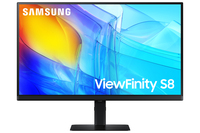 Samsung S80D computer monitor 68.6 cm (27 inch) 3840 x 2160 pixels 4K Ultra HD LCD Bl…