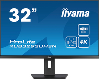 iiyama ProLite 32’’ IPS panel with KVM switch, USB-C dock and RJ45 (LAN)