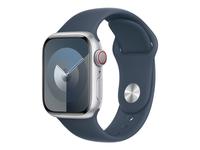 Apple - Band for smart watch - 41 mm - S/M size - storm blue