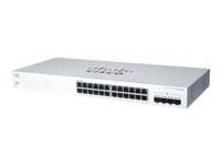 Cisco Business 220 Series CBS220-24T-4X - Switch - smart - 24 x 10/100/1000 + 4 x…