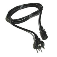 2.5M EU POWER CORD CEE7/7 TO C13 BLK TAA