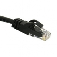 25FT BLK CAT6 PVC SNAGLESS UTP PATCH CB